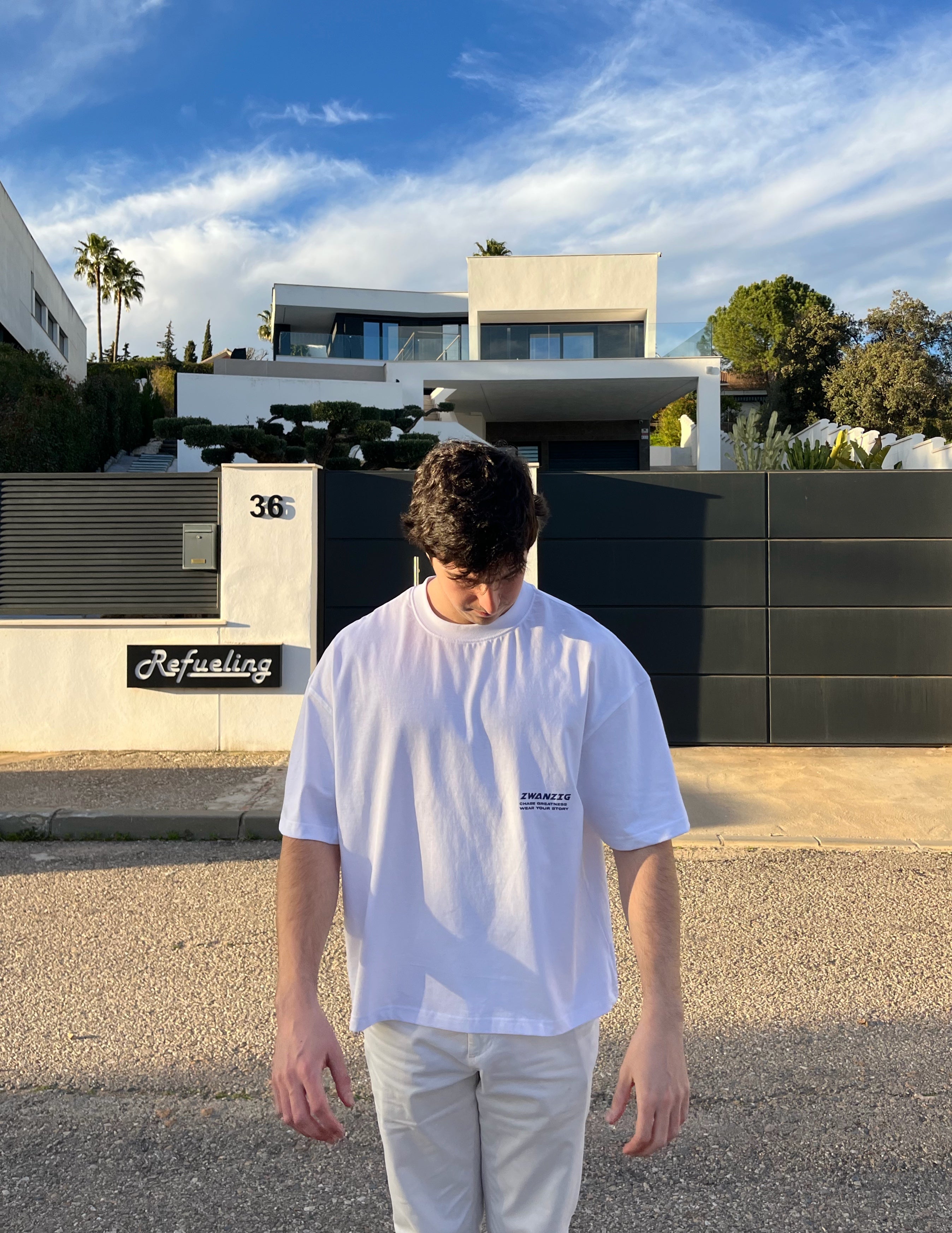 Cocktail T-Shirt White